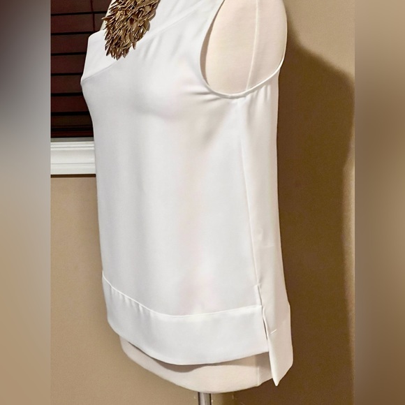 BANANA REPUBLIC one-shoulder blouse, size XS - Picture 4 of 7